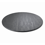 Стол обеденный с круглой столешницей черного цвета Harris Collection варинант исполнения - 2 | Loft Concept в Саратове