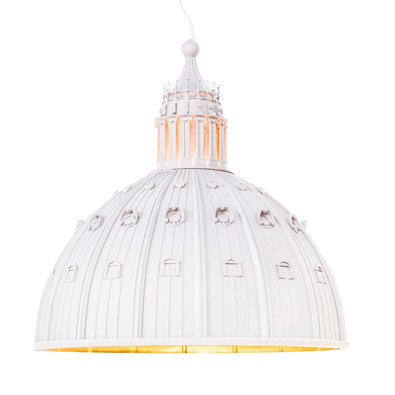 Подвесной светильник Seletti Cupolone White 70 Белый в Саратове | Loft Concept 