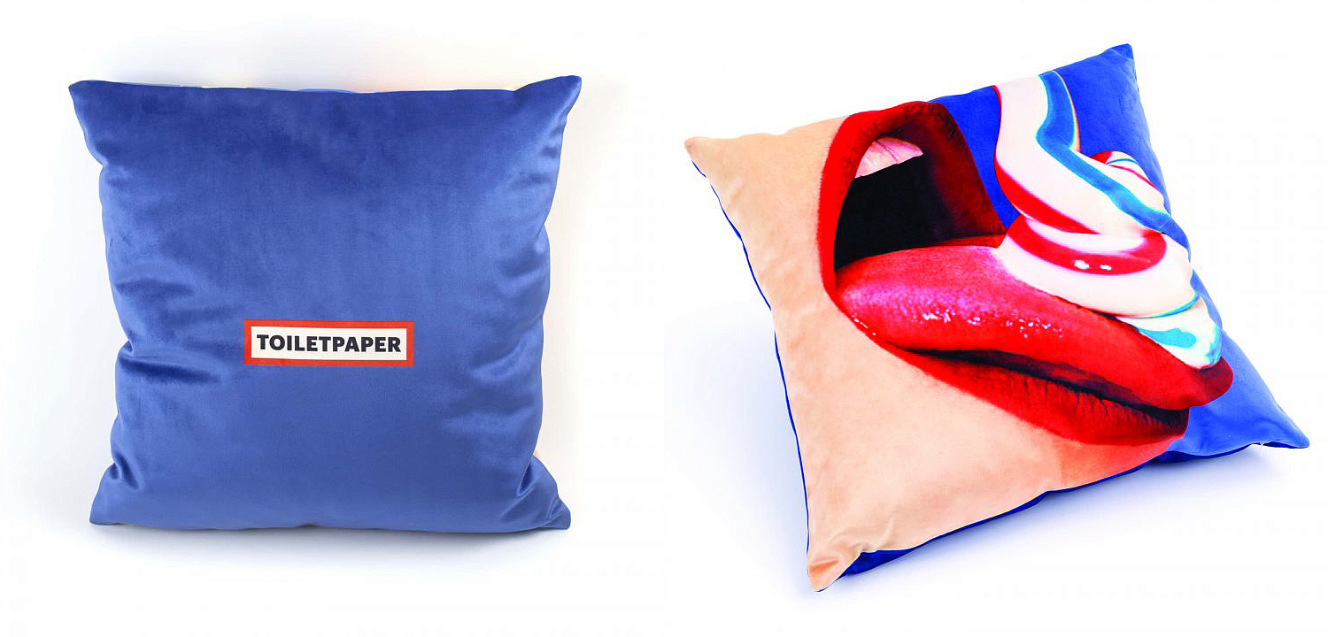 Подушка Seletti Cushion Toothpaste Подушка Seletti Cushion Toothpaste - Loft-Concept в Саратове