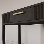 Элегантная Консоль Primo с выдвижным ящиком Темный орех варинант исполнения - 3 | Loft Concept в Саратове