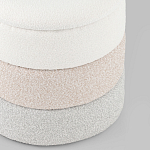 Пуф Three Colors в ткани букле из трех цветов  варинант исполнения - 2 | Loft Concept в Саратове