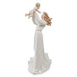 Статуэтка фарфоровая Девушка с ребенком Charming Statuette варинант исполнения - 2 | Loft Concept в Саратове