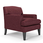 Мебельная ткань Шенилл бордовый цвет 138 см T4-38 варинант исполнения - 9 | Loft Concept в Саратове