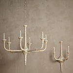 Бра из дерева в форме подсвечника Coastal Aesthetics варинант исполнения - 4 | Loft Concept в Саратове