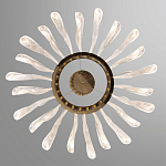 Люстра с декором в виде крупных рельефных лепестков 80 см Ethereal Bloom варинант исполнения - 5 | Loft Concept в Саратове