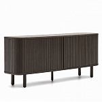 Буфет с 2-мя раздвижными дверками из ясеневого шпона Toinette варинант исполнения - 1 | Loft Concept в Саратове