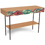 Консоль с принтом на ящиках Elise Console Table варинант исполнения - 11 | Loft Concept в Саратове