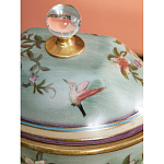 Ваза с крышкой и цветочным узором Genuine Chinese Classics варинант исполнения - 3 | Loft Concept в Саратове