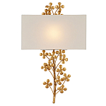 Бра с прямоугольным абажуром и каркасом в виде лепестков клевера Hanging Clover варинант исполнения - 2 | Loft Concept в Саратове