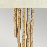 Бра с белым абажуром и элементами в виде натуральных веток Hinkley варинант исполнения - 3 | Loft Concept в Саратове