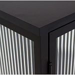 Сервант двухдверный с рифленым стеклом The Keeper варинант исполнения - 3 | Loft Concept в Саратове