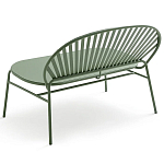 Зелёная скамья из стали Goodwin Metal Bench Green варинант исполнения - 10 | Loft Concept в Саратове