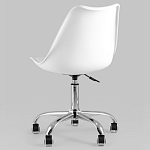 Офисный стул на металлическом основании EGGERY White варинант исполнения - 6 | Loft Concept в Саратове