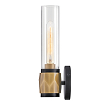 Бра для ванных комнат с прозрачным стеклянным плафоном в форме цилиндра Hinkley варинант исполнения - 11 | Loft Concept в Саратове