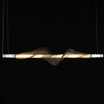 Люстра подвесная линейная Adilin Сhromium варинант исполнения - 1 | Loft Concept в Саратове