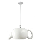 Подвесные светильники в виде белой посуды Flower Reversal варинант исполнения - 5 | Loft Concept в Саратове