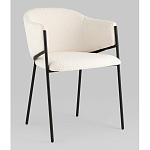 Стул Brace букле белый варинант исполнения - 1 | Loft Concept в Саратове