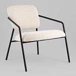 Кресло лаунж Rooney букле белый варинант исполнения - 1 | Loft Concept в Саратове