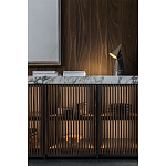 Кухонный гарнитур из массива дуба и камня Ratio Dada Engenereed варинант исполнения - 4 | Loft Concept в Саратове