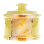 Сахарница из натурального камня Оникс Stone Sugar Bowls варинант исполнения - 5 | Loft Concept в Саратове