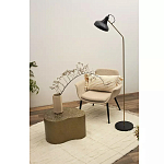 Торшер с плафоном в форме купола в сочетании черного и золотистого цвета Minimalist Execution варинант исполнения - 4 | Loft Concept в Саратове