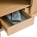 Буфет с двумя раздвижными дверцами Toinette Wooden Light Cupboard варинант исполнения - 4 | Loft Concept в Саратове