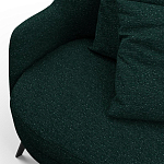 Мебельная ткань Шенилл темно-зеленый цвет 138 см T4-36 варинант исполнения - 12 | Loft Concept в Саратове