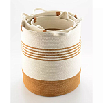 Корзина для хранения с ручками Interlacement Lines  варинант исполнения - 1 | Loft Concept в Саратове