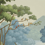 Обои ручная роспись African Savannah Eden варинант исполнения - 2 | Loft Concept в Саратове