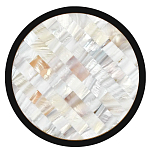 Бра в форме диска с перламутровыми прямоугольниками из морской ракушки Touch of Marine Charm варинант исполнения - 6 | Loft Concept в Саратове