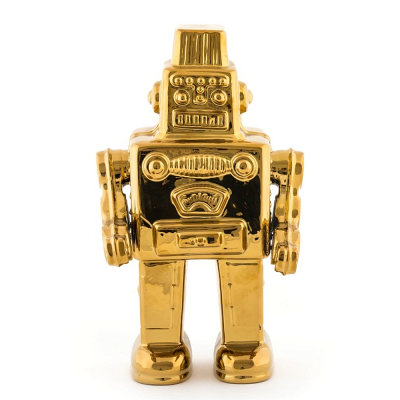 Аксессуар Seletti My Robot Gold Золотой в Саратове | Loft Concept 