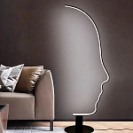 Напольный светильник Профиль Лица Face Contour варинант исполнения - 2 | Loft Concept в Саратове