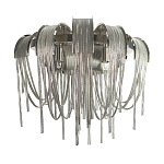 Бра с металиическими цепочками и дугообразными элементами Atlantis Chain варинант исполнения - 1 | Loft Concept в Саратове