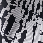 Мебельная ткань Жаккард черно-белый принт 145 см T2-126 варинант исполнения - 3 | Loft Concept в Саратове