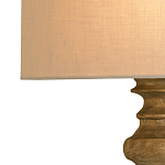 Бра светодиодное с тканевым абажуром на фигурном основании Undercut варинант исполнения - 1 | Loft Concept в Саратове