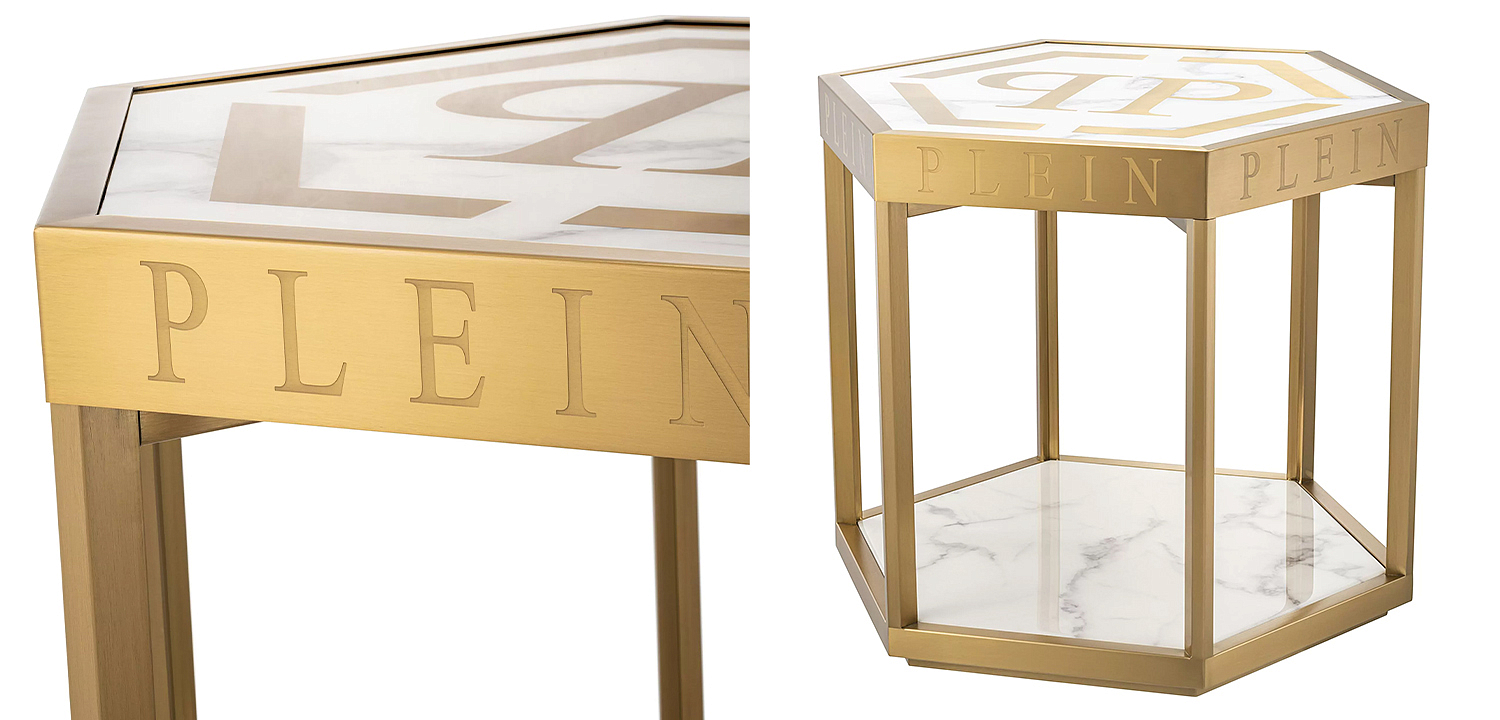Приставной стол Philipp Plein Side Table Billionaire Приставной стол Philipp Plein Side Table Billionaire - Loft-Concept в Саратове