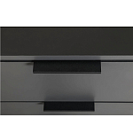 Комод цвета графит с 3-мя ящиками Strict Lines  варинант исполнения - 5 | Loft Concept в Саратове