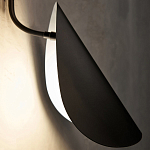 Бра с поворотным плафоном Aracea Black Wall Lamp варинант исполнения - 5 | Loft Concept в Саратове