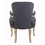 Кресло Aubrey Classical Armchair dark grey velour варинант исполнения - 3 | Loft Concept в Саратове