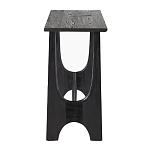 Консоль деревянная чёрная Black Tanner варинант исполнения - 2 | Loft Concept в Саратове