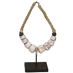 Этническое украшение пояс из ракушек на подставке Aboriginal Shell Belt варинант исполнения - 1 | Loft Concept в Саратове