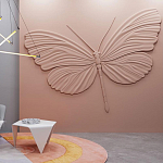 Барельеф BUTTERFLY варинант исполнения - 2 | Loft Concept в Саратове