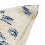 Чехол на подушку с узором в этно-стиле Blue Ikat варинант исполнения - 2 | Loft Concept в Саратове