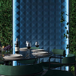 Гипсовая 3D Панель M-104 варинант исполнения - 1 | Loft Concept в Саратове