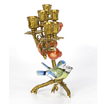 Бронзовый подсвечник на 7 свечей Eden Garden варинант исполнения - 3 | Loft Concept в Саратове