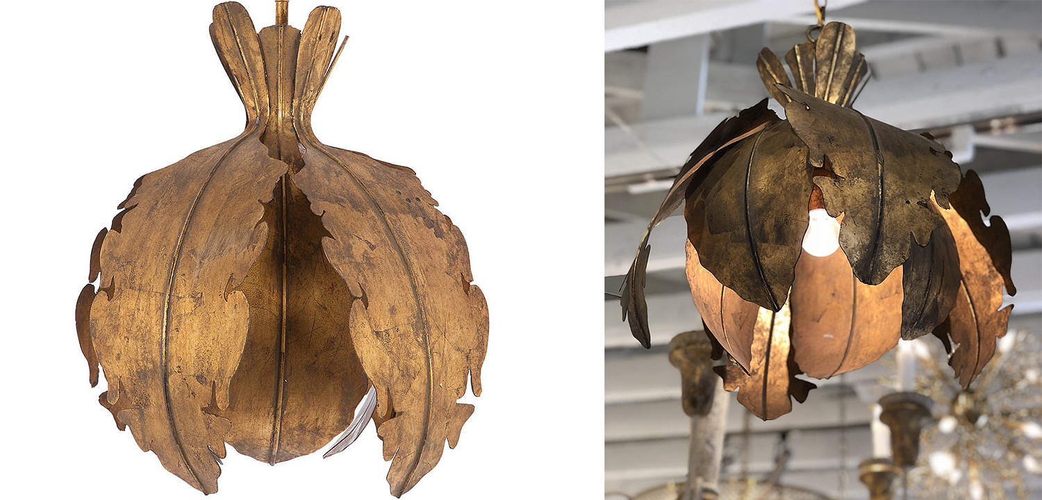 Подвесной светильник Tropical Leaves Hanging lamp Подвесной светильник Tropical Leaves Hanging lamp - Loft-Concept в Саратове