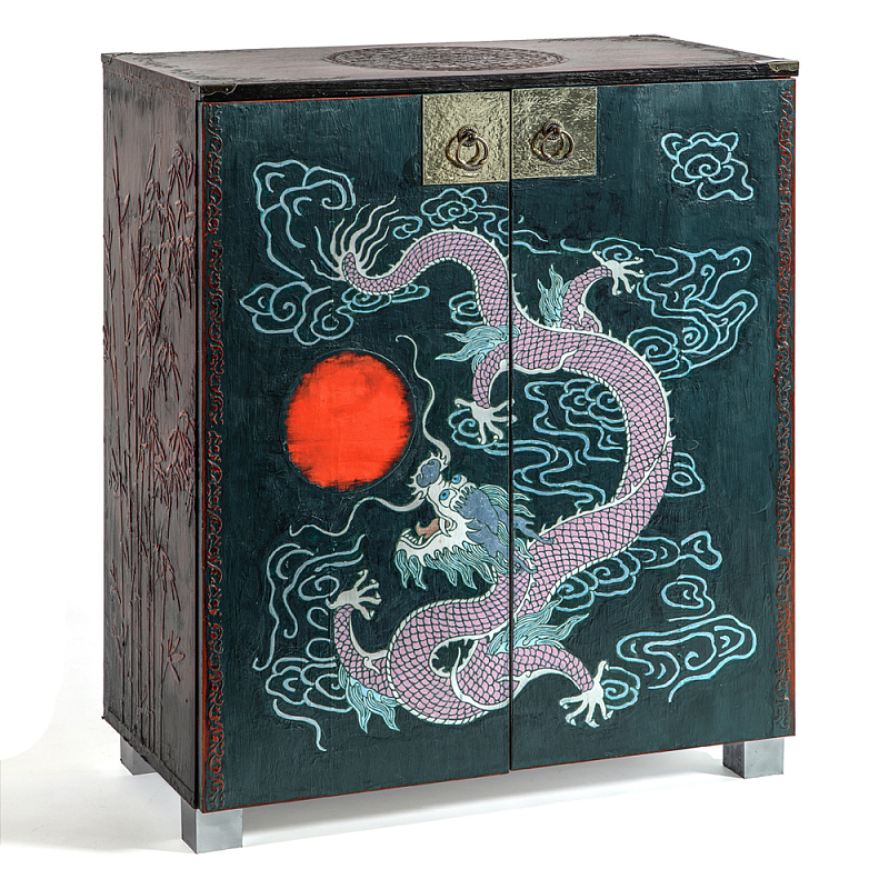 Комод в стиле шинузари Chest Chinese Dragon Мульти в Саратове | Loft Concept 