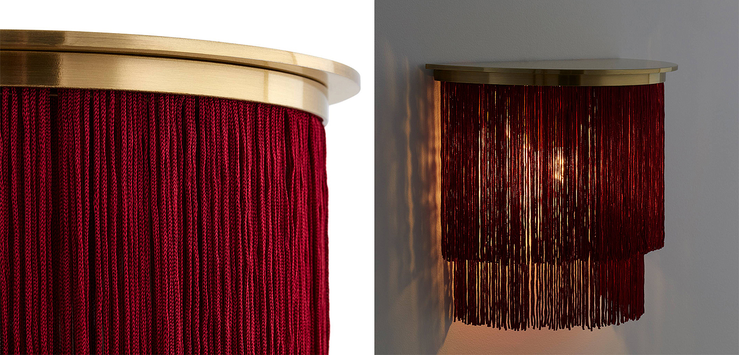 Бра Houtique Sconce Burgundy Бра Houtique Sconce Burgundy - Loft-Concept в Саратове