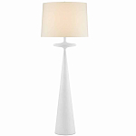 Торшер белый с фигурным каркасом Bleached Element варинант исполнения - 1 | Loft Concept в Саратове