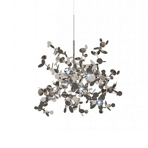 Люстра Terzani Argent Suspension Silver Pendant lamp диаметр 40